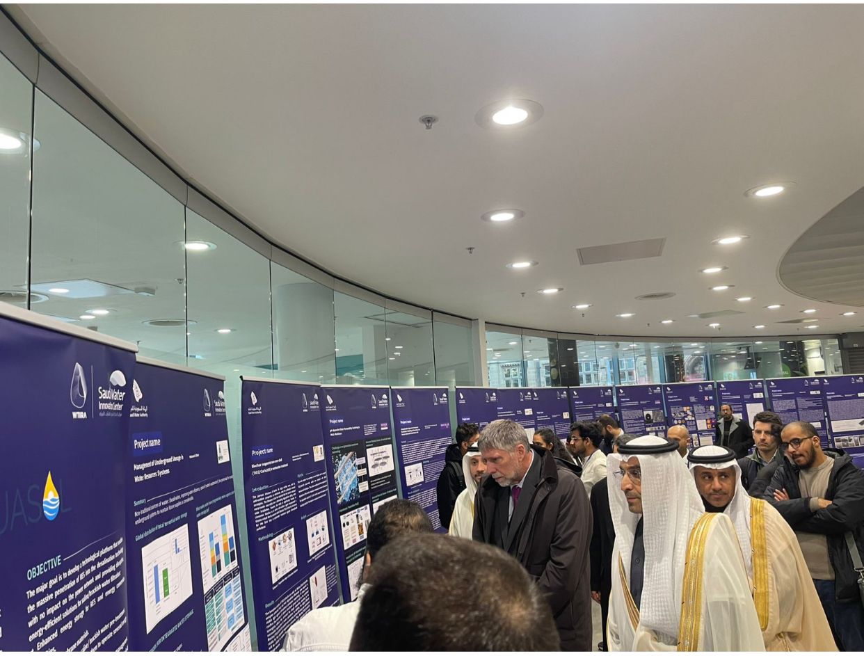 King Abdulaziz University Showcases Six Scientific Projects at the 6th Water Research Community Forum in the UK